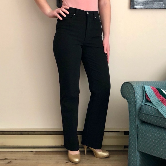 Versace Jeans Couture High Rise Black Dress Pants, Made in Italy - Picture 3 of 16